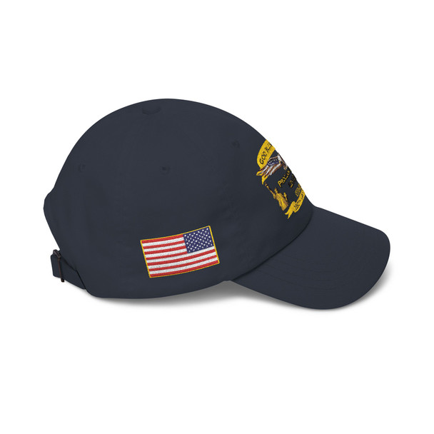 God Bless America 250th Anniversary Embroidered Baseball Cap