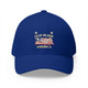 American Pride 250th Anniversary Embroidered Cap, Patriotic Hat, Closed-Back Structured Cap