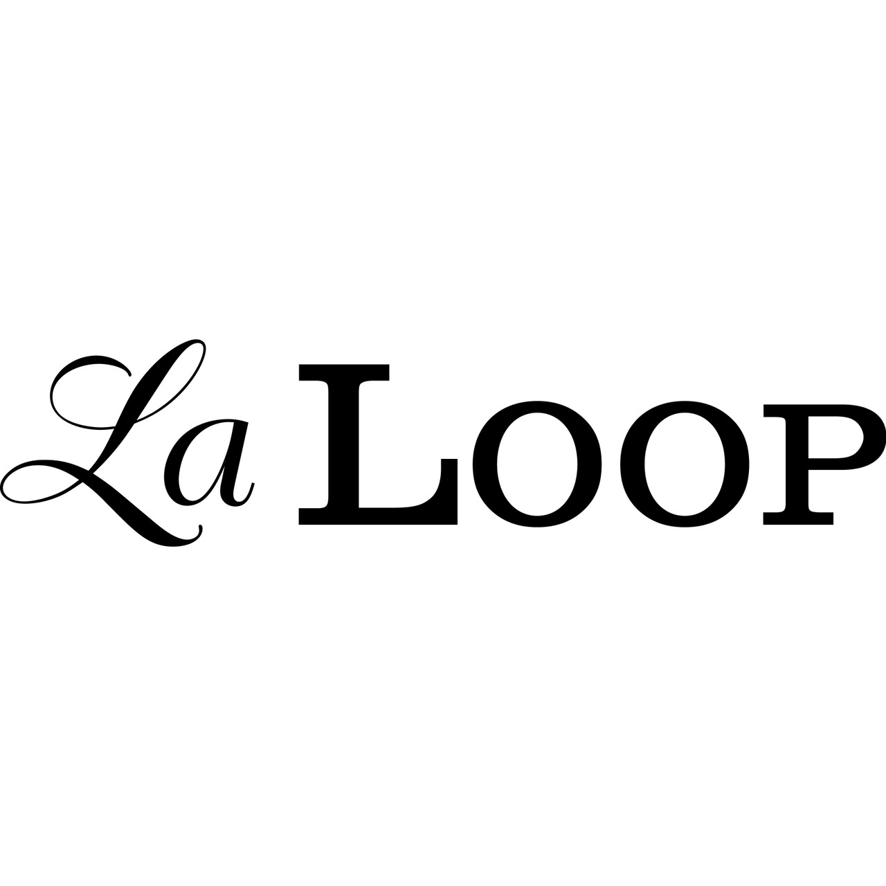 Collier Pour Lunettes La Loop – Cuir Italien Tressé Noir Et Gris, Fermoir Argenté, Neuf Avec étiquettes