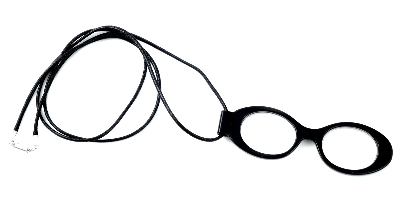 OptiSpex Magnifier Eyeglass Necklace Designer Glasses USA