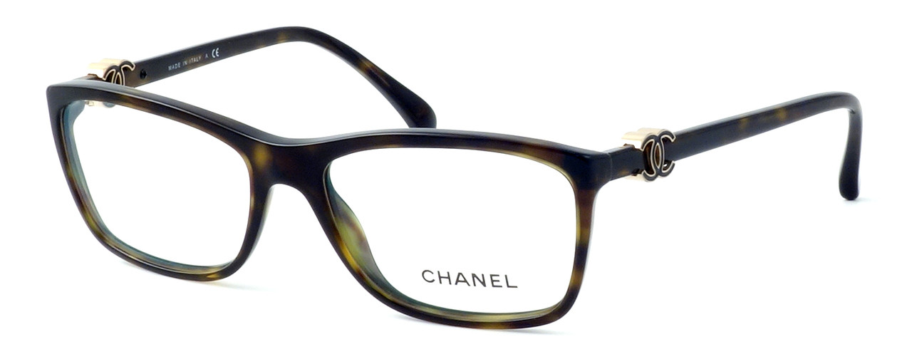 Chanel Womens Designer Reading Glasses 3234-714 in Tortoise