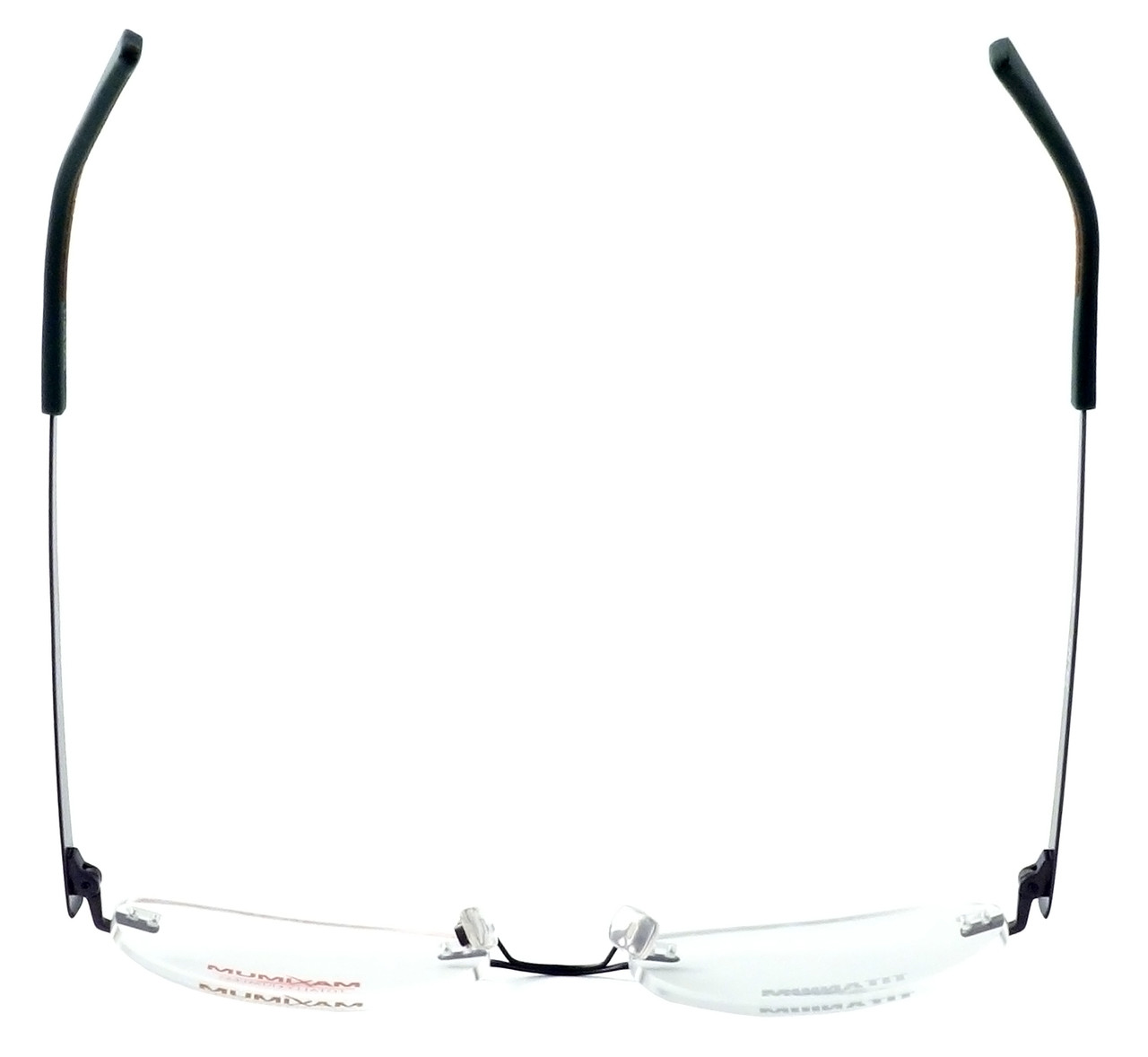Totally Rimless Designer Eyeglasses TR163-CBT in Gunmetal :: Custom ...