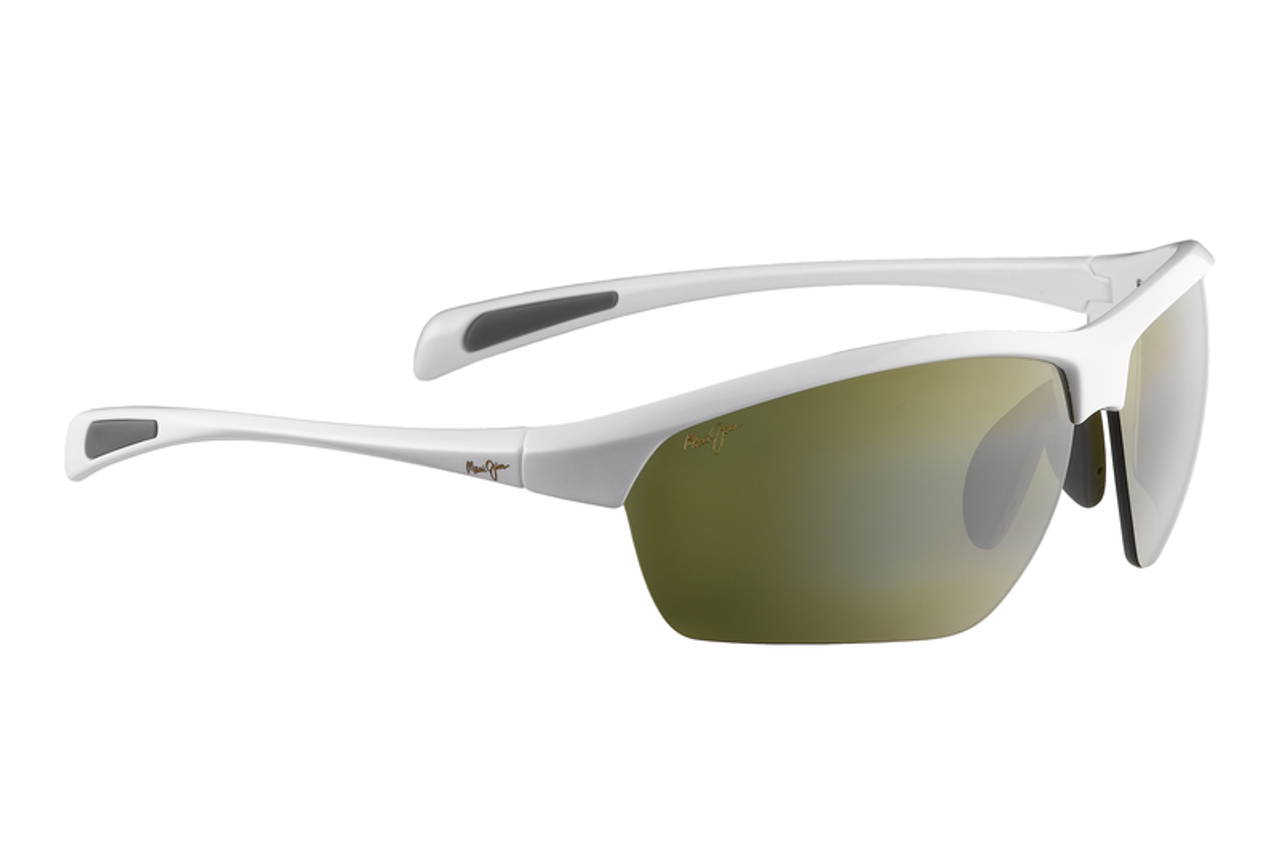 Maui Jim STONE CRUSHERS White Pearl & Maui HT™ Polarized Sunglasses ...