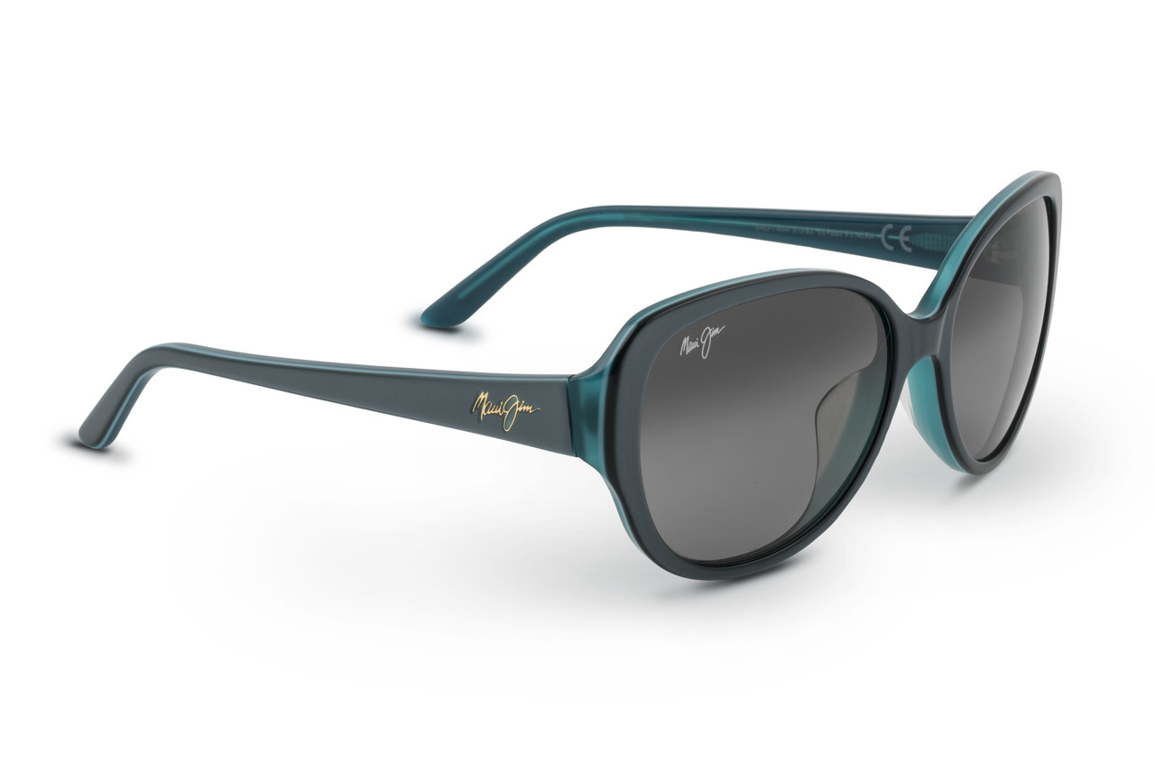 Maui Jim Swept Away GS733-06B Blue Gray Polarized Sunglasses MAUI JIM-GUARDRAILS 321 17 Aviator Sunglasses Silver/Blue  main image 4