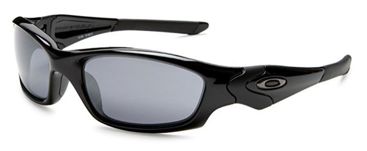 Oakley Designer Sunglasses Straight Jacket 04-325 in Black & Black Iridium  Lens - Designer Glasses USA