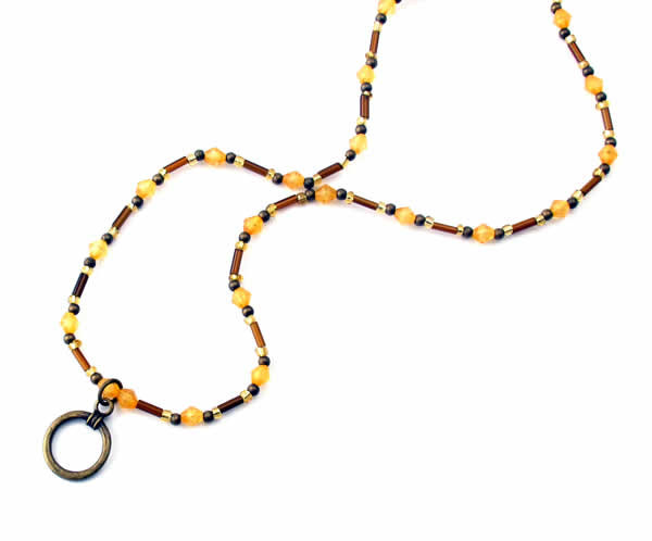 Eyeglass Necklace by Calabria EC5E Designer Glasses USA