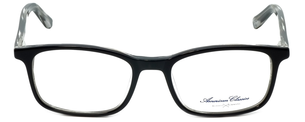 Russell Simmons Designer Reading Glasses Dizzy in Black 52mm Designer