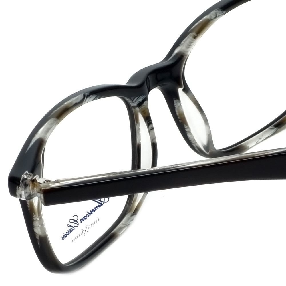 Russell Simmons Designer Reading Glasses Dizzy in Black 52mm Designer