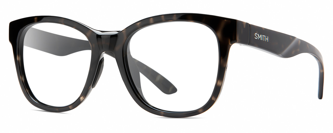 Smith Optics Caper-WR7 Unisex Prescription Glasses in Black Tortoise 53 ...