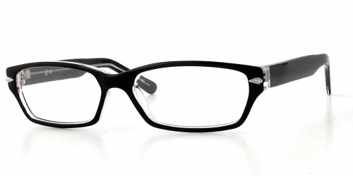 Soho Designer Eyeglasses 1000 in Black :: Rx Bi-Focal