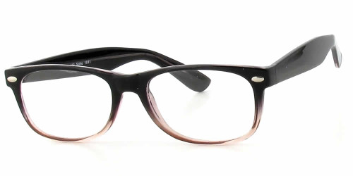 Soho Designer Eyeglasses 1011 in Black-Grey :: Rx Bi-Focal