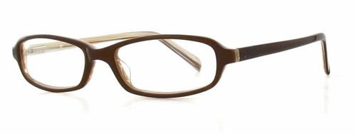 Calabria Viv Designer Eyeglasses 743 in Mocha :: Rx Bi-Focal