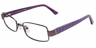 Fendi Designer Eyeglasses F910 in Purple :: Rx Bi-Focal