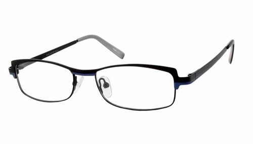 Marc Hunter Designer Eyeglasses 7224 in Matte-Black :: Rx Bi-Focal