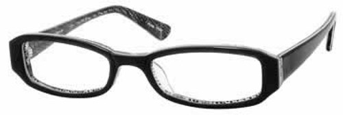 Seventeen Designer Eyeglasses 5322 in Black :: Rx Bi-Focal
