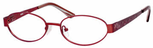 Seventeen Designer Eyeglasses 5353 in Burgundy :: Rx Bi-Focal
