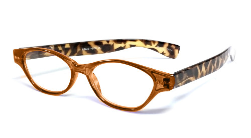 Calabria R544S Designer Eyeglasses in Orange-Tortoise :: Rx Single Vision