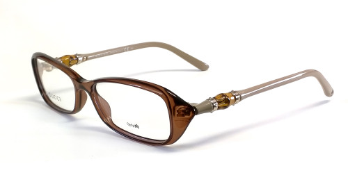 Gucci Designer Eyeglasses 3147 in Brown :: Rx Single Vision