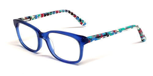 Calabria Kid's Eyewear Collection LKA200 Small Size in Blue :: Custom Left & Right Lens