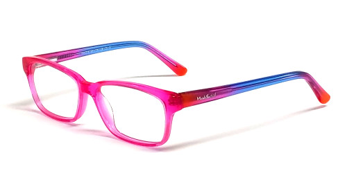 Calabria Kid's Eyewear Collection 14K018 Small Size in Pink :: Rx Bi-Focal
