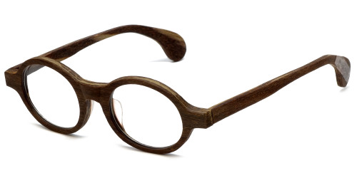 Calabria Designer Eyeglasses Calabria 856 Light Brown :: Custom Left & Right Lens
