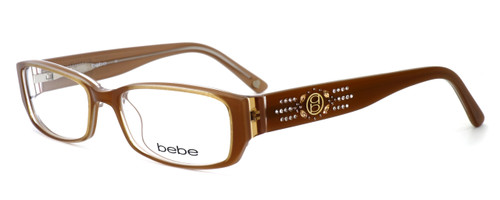 bebe Womens Designer Eyeglasses 5031 in Topaz :: Progressive