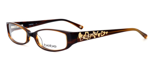 bebe Womens Designer Eyeglasses 5040 in Smoked Topaz