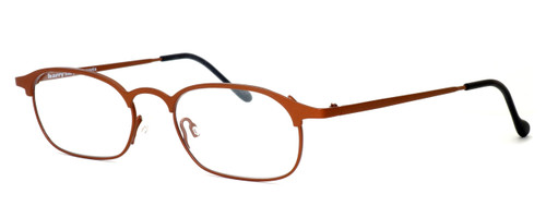 Harry Lary's French Optical Eyewear Neals Eyeglasses in Satin Rust (882) :: Custom Left & Right Lens