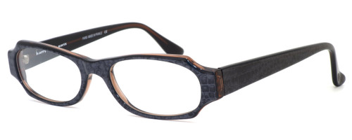 Harry Lary's French Optical Eyewear Bob Eyeglasses in Grey Snake Skin (415) :: Rx Single Vision