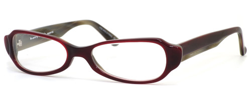 Harry Lary's French Optical Eyewear Tori in Red Brown (340B) :: Custom Left & Right Lens
