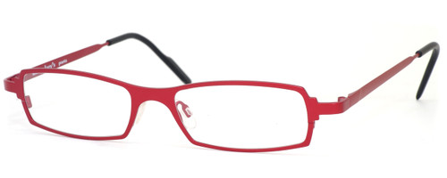Harry Lary's French Optical Eyewear Victory in Red (360) :: Custom Left & Right Lens
