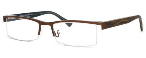 Harry Lary's French Optical Eyewear Kindgdom in Brown (457) :: Rx Single Vision