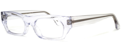 Harry Lary's French Optical Eyewear Trinity in Crystal (00) :: Progressive