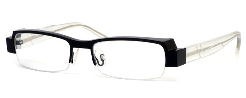 Harry Lary's French Optical Eyewear Galaxy in Black Clear (911)