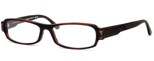 Harry Lary's French Optical Eyewear Forbiddy in Brown Stripe (2398) :: Progressive
