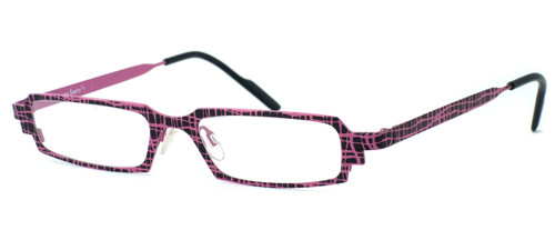 Harry Lary's French Optical Eyewear Tequily in Pink Black (588) :: Custom Left & Right Lens
