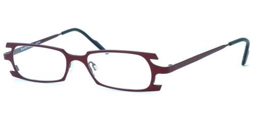 Harry Lary's French Optical Eyewear Terrory in Burgundy (055) :: Custom Left & Right Lens
