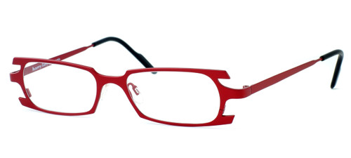Harry Lary's French Optical Eyewear Terrory in Red (360) :: Custom Left & Right Lens