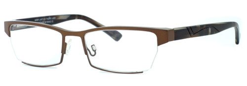 Harry Lary's French Optical Eyewear Utopy in Bronze (456) :: Custom Left & Right Lens