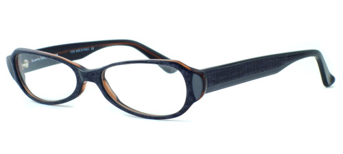 Harry Lary's French Optical Eyewear Tori in Purple Snake Skin (415) :: Rx Bi-Focal