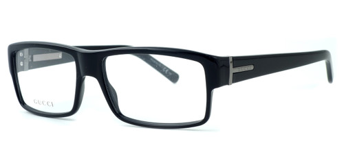 Gucci Designer Eyeglasses 1615 in Black (807) :: Rx Bi-Focal