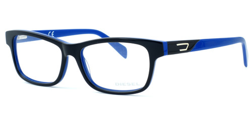 Diesel DL5039 Optical Eyeglass Collection in Black & Blue (005) :: Progressive