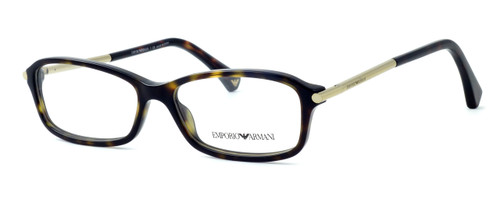 Emporio Armani Designer Eyeglasses EA3006-5026 in Tortoise :: Custom Left & Right Lens