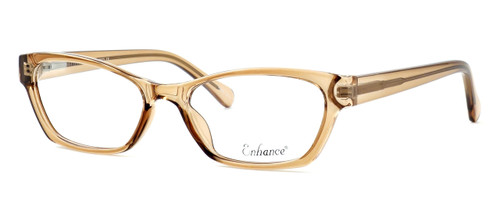 Enhance Optical Designer Eyeglasses 3903 in Brown :: Custom Left & Right Lens