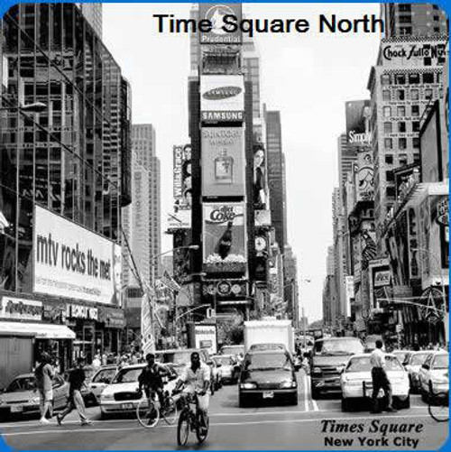 New York Scenery Cleaning Cloths: Time Square North