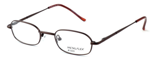 Calabria Kids Fit MetalFlex Designer Eyeglasses 1005 in Brown :: Custom Left & Right Lens