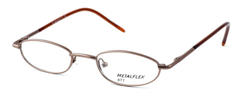 Calabria Kids Fit MetalFlex Designer Eyeglasses TT in Brown :: Custom Left & Right Lens