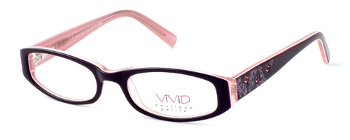 Calabria Optical Designer Eyeglasses "Petite" Kids Fit 6006 in Pink :: Custom Left & Right Lens