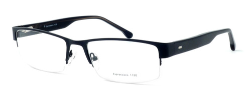 Calabria Expressions Designer Eyeglasses 1020 in Black :: Rx Single Vision