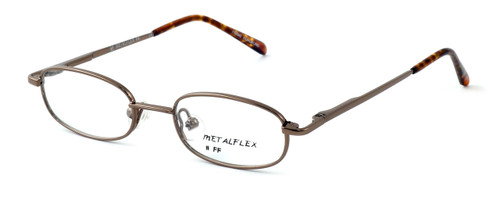 Calabria Kids Fit MetalFlex Designer Eyeglasses FF in Brown :: Rx Single Vision